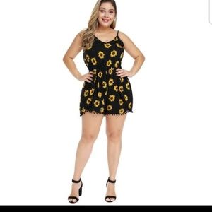 Sunflower romper